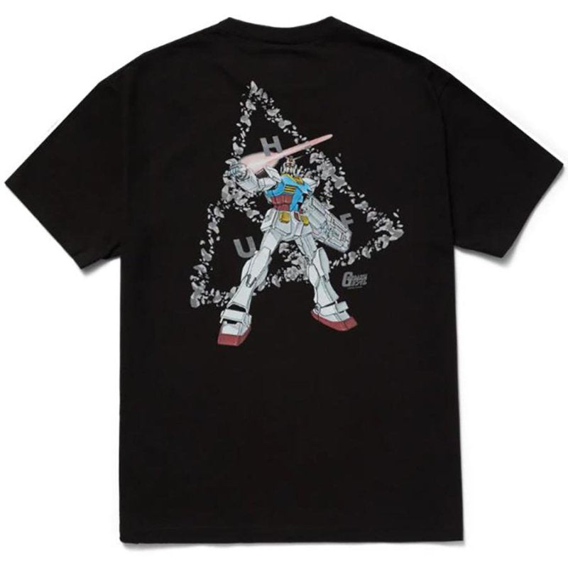 HUF × Mobile Suit Gundam GUNDAM TT S/S TEE BLACK