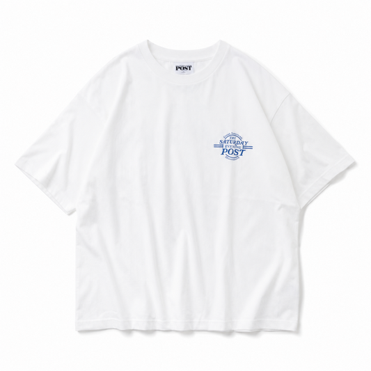 POST ノーマンロックウェル プリントTシャツ WHITE