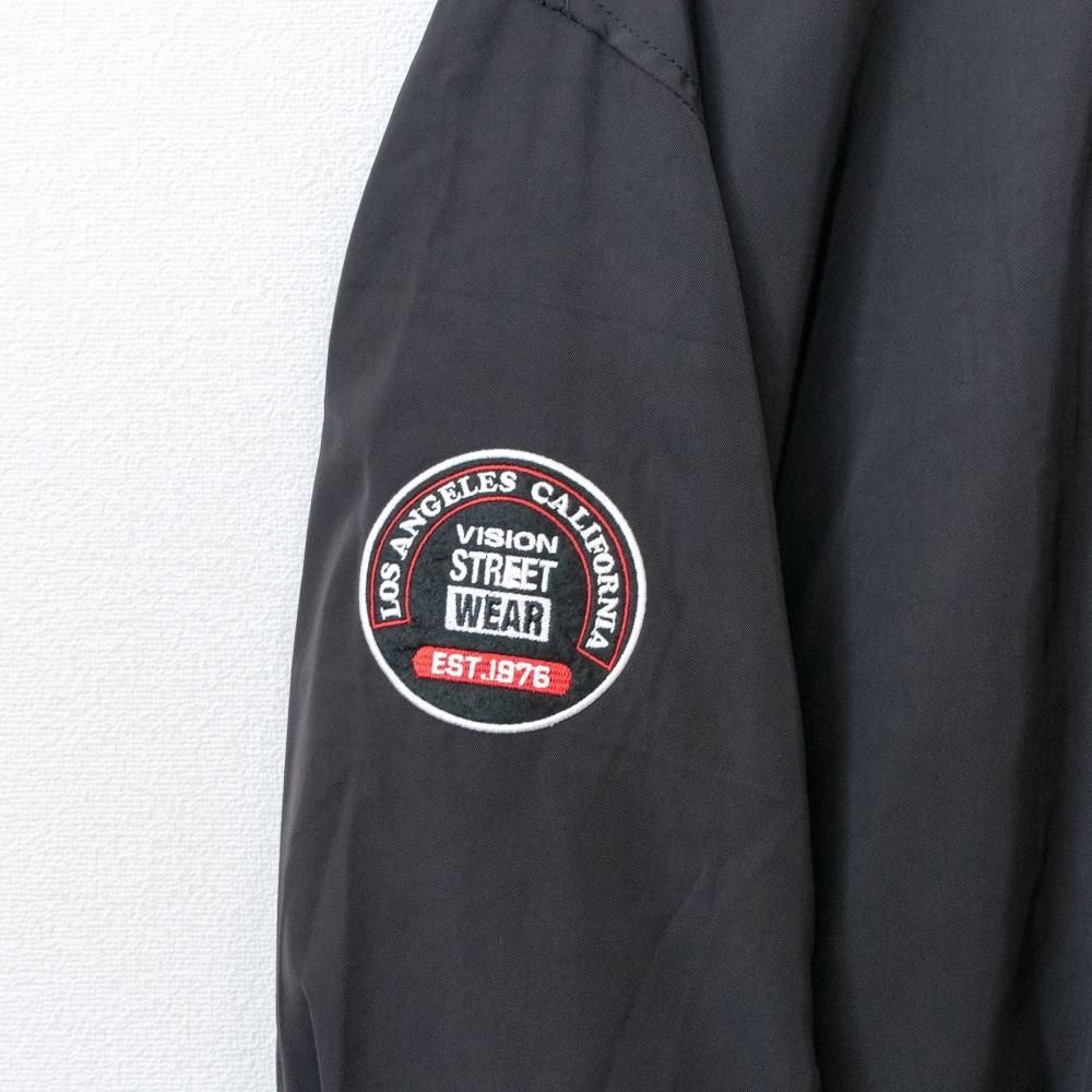 VISION STREET WEAR ワッペンビッグ MA-1 BLACK
