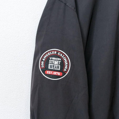 VISION STREET WEAR ワッペンビッグ MA-1 BLACK