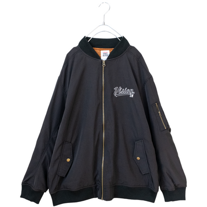VISION STREET WEAR ワッペンビッグ MA-1 BLACK