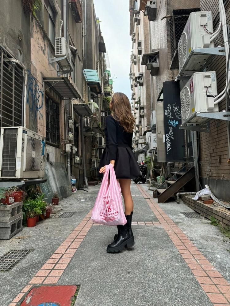 MYUUA ミューア MARKET TOTE マーケットトート （ピンク）（中国）