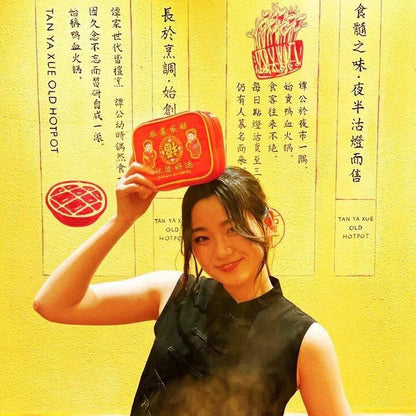 MYUUA 中国 スクエアポーチ 春節