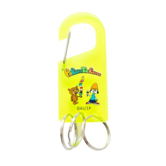 PaRappa the Rapper Acrylic Carabiner (Ice Cream) YELLOW GREEN