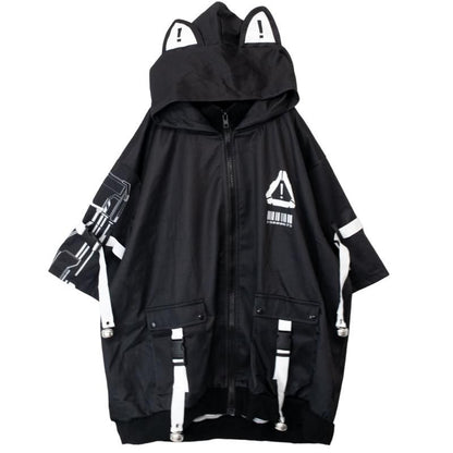 ACDC RAG ERROR CODE Jacket BLACK WHITE Short Sleeve ver.