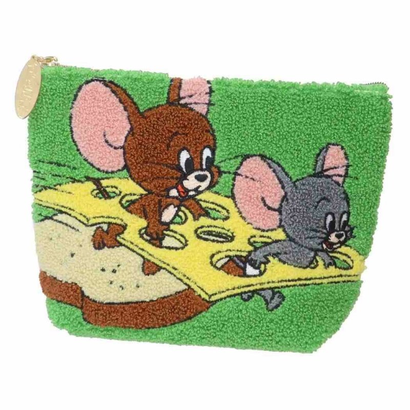 Tom &amp; Jerry Pouch Green Sandwich GREEN