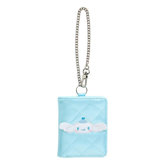 Sanrio Bi-fold Card Case (Dreaming Angel Design Series 2nd Edition) Cinnamoroll BLUE