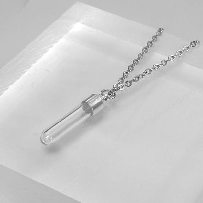 EMPTY ボトル ネックレス SILVER