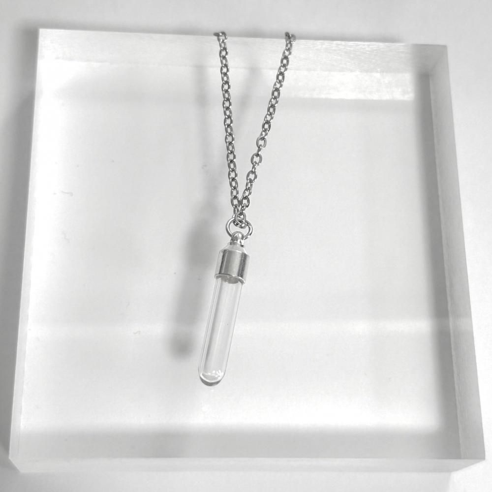 EMPTY ボトル ネックレス SILVER