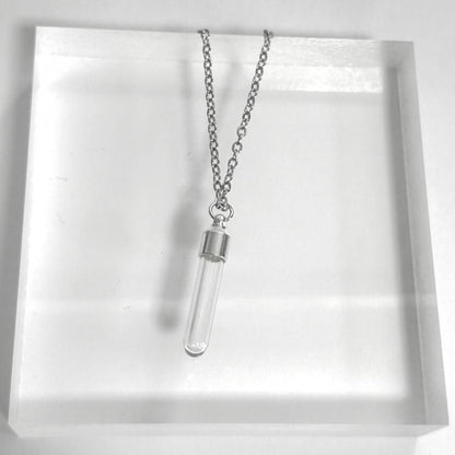 EMPTY ボトル ネックレス SILVER