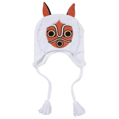 Studio Ghibli Princess Mononoke Parallel Import Sun Mask Tassel Beanie