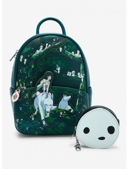 【B品】Her Universe x スタジオジブリ並行輸入品 もののけ姫 こだま 小銭入れ