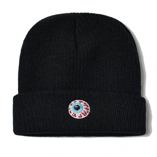 MISHKA Keep Watch 刺繍 ビーニー (BLACK/ MSK-43-BLK)