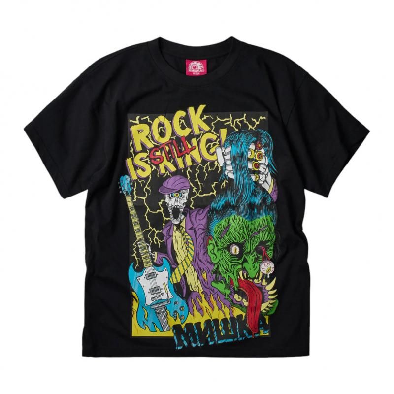 MISHKA Still King 半袖 Tシャツ BLACK MSK-28