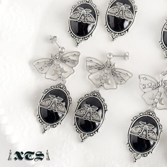 XTS Gothic Butterfly 蝶 ピアス イヤリング TS0311 SILVER