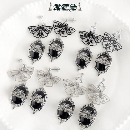 XTS Gothic Butterfly 蝶 ピアス イヤリング TS0311 SILVER