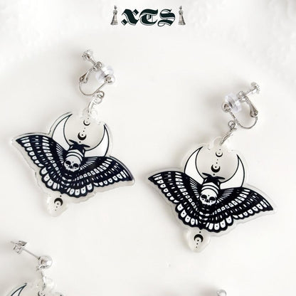 XTS Butterfly Skeleton ピアス イヤリング TS0317