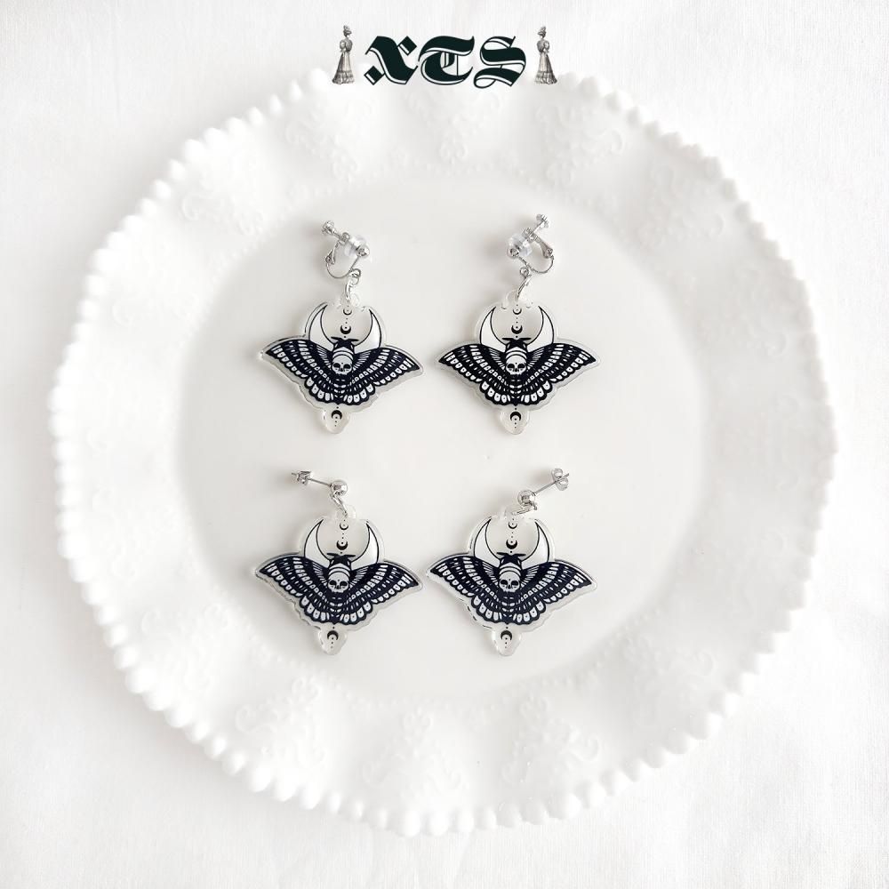 XTS Butterfly Skeleton ピアス イヤリング TS0317