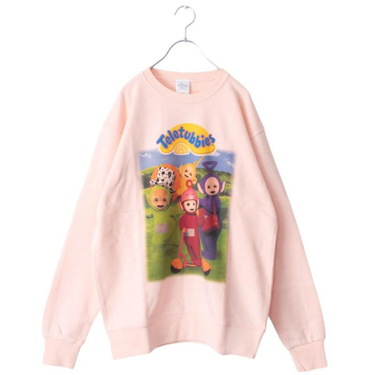 Teletubbies Print Sweatshirt Pink Favorite TB1190