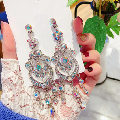 Purple Cream P557 ビジュー ピアス