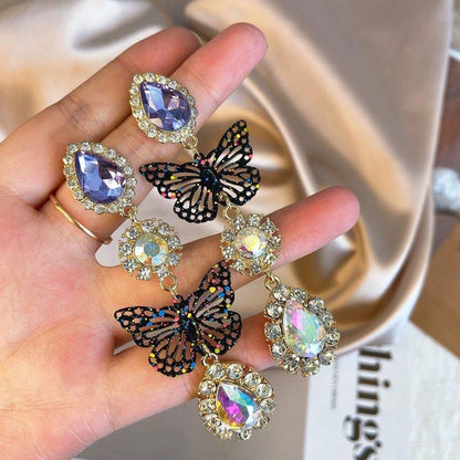 Purple Cream P596 Bijou Earrings