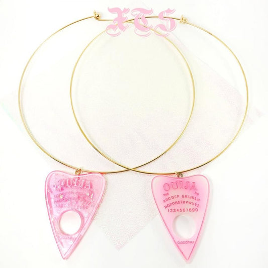 XTS ウィジャボード グリッター ピンク ネックレス GOLD PINK