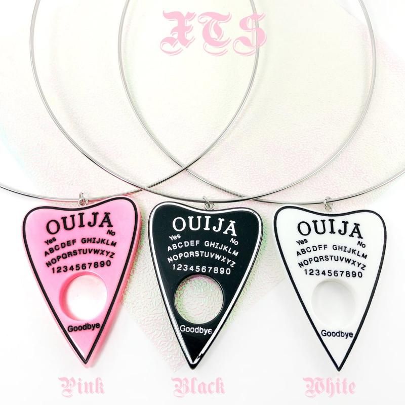 XTS ウィジャボード ブラック ホワイト ネックレス