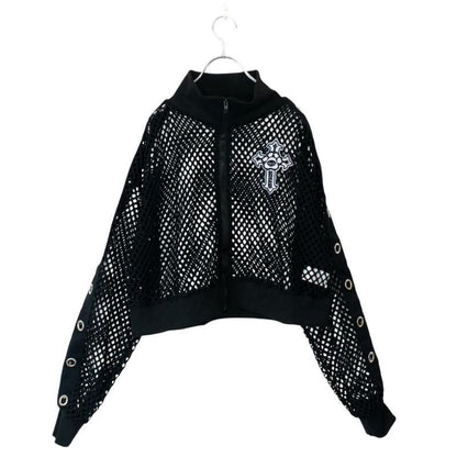 ACDC RAG chaaaos Chaos Mesh Jacket BLACK