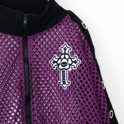 ACDC RAG  chaaaos カオス メッシュジャケット PURPLE
