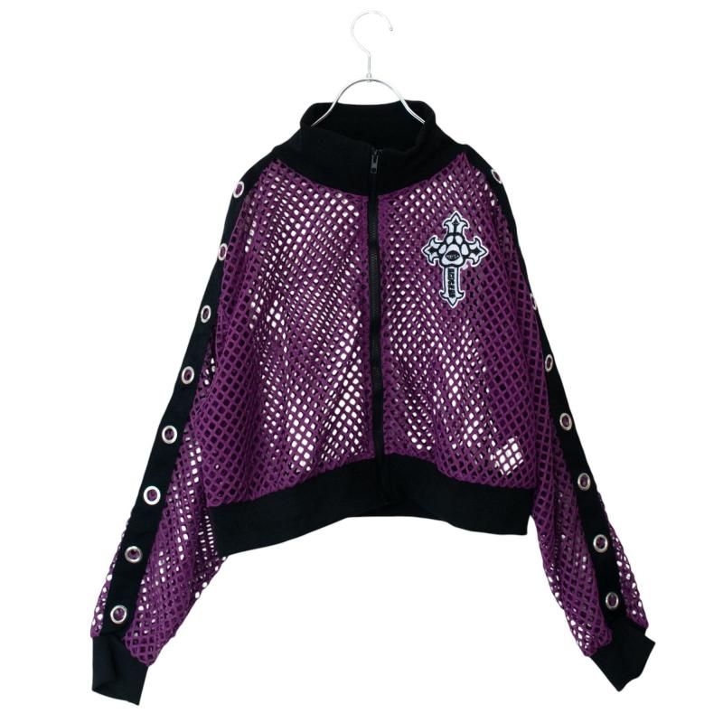 ACDC RAG  chaaaos カオス メッシュジャケット PURPLE