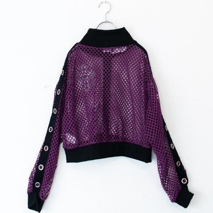 ACDC RAG  chaaaos カオス メッシュジャケット PURPLE