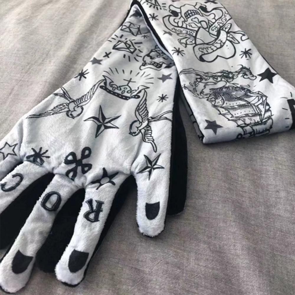 TATTOO タトゥーハンド マフラー GRAY
