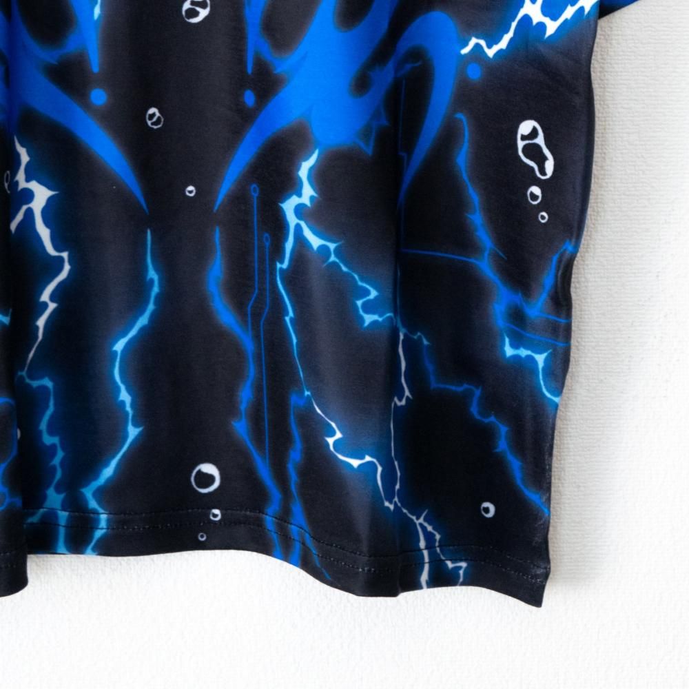 ACDC RAG メンダコサイバー チビTシャツ BLUE BLACK
