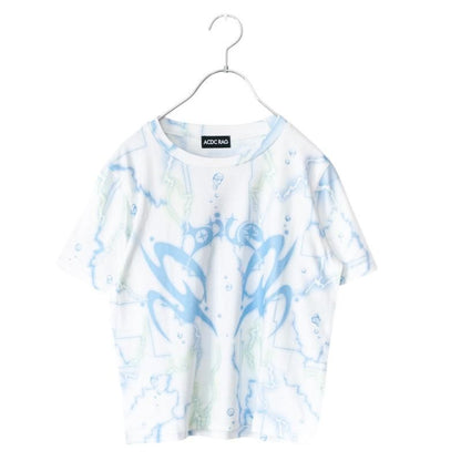 ACDC RAG クラゲサイバー チビTシャツ BLUE WHITE