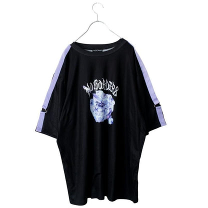 ACDC RAG LOVE PUNK BIG Tシャツ BLACK PURPLE