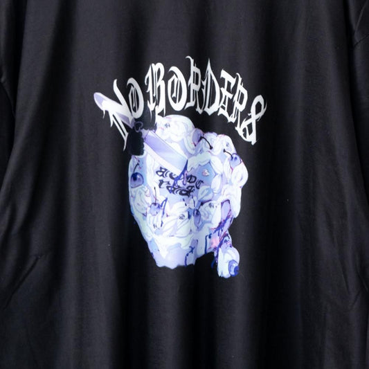 ACDC RAG LOVE PUNK BIG Tシャツ BLACK PURPLE