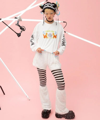 MYUUA OINARISAN ロンT WHITE