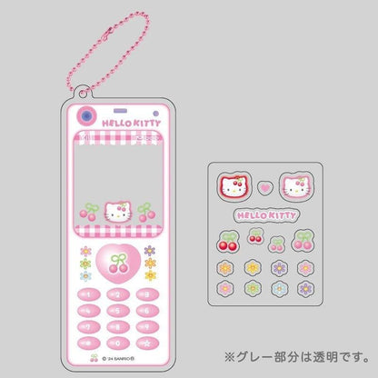 【コンプリートBOX】ハローキティ なつかしガラケーキーホルダー (全6種セット)