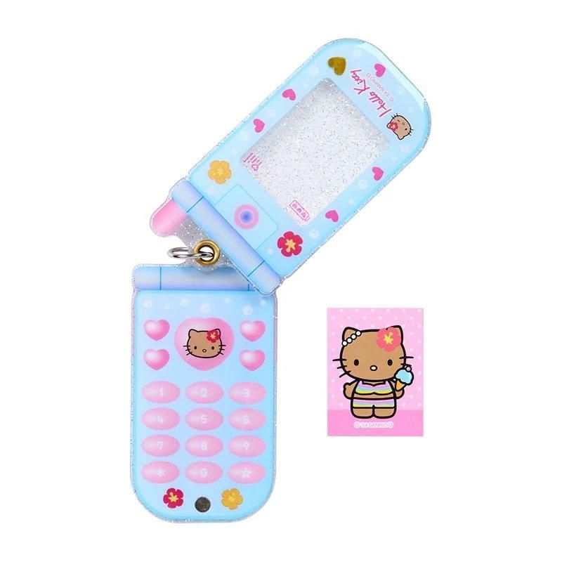 ハローキティ HELLO KITTY 2024 GOGOギャルCOLLECTION スライドガラケーキーホルダー（日焼け）
