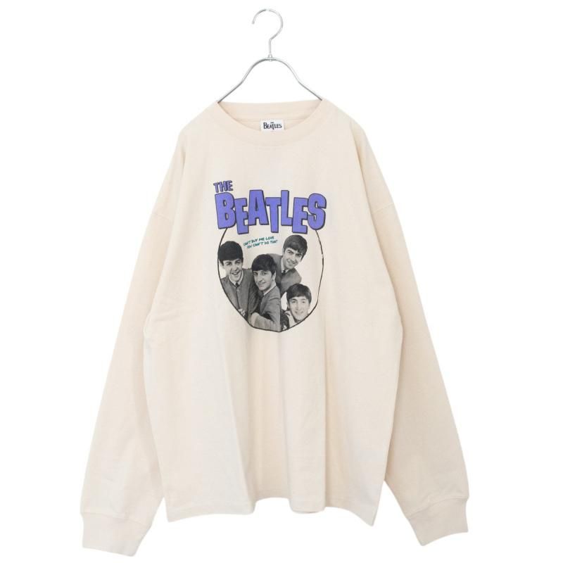 THE BEATLES ビートルズ サークルフォト ロンT WHITE