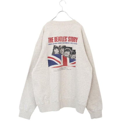 THE BEATLES ビートルズ ユニオンジャック スウェット WHITE