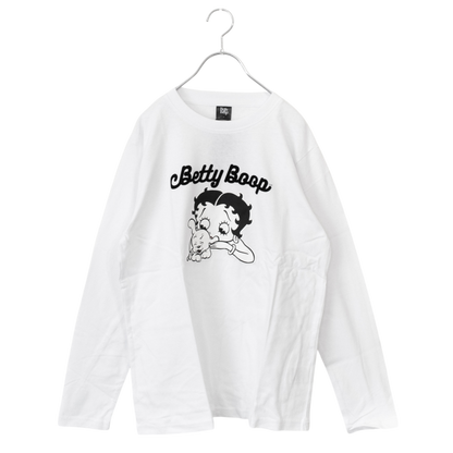 BETTY BOOP ベティちゃん ロンT WHITE