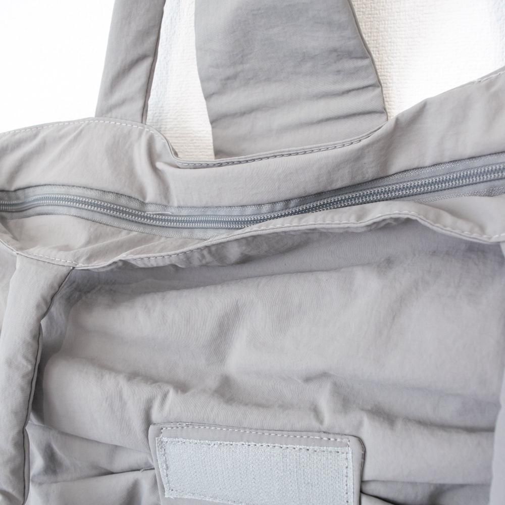 ナイロン 中綿 リボントート GRAY