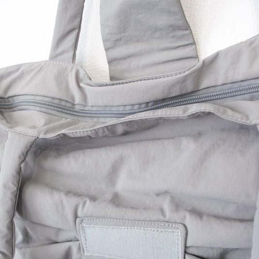 ナイロン 中綿 リボントート GRAY