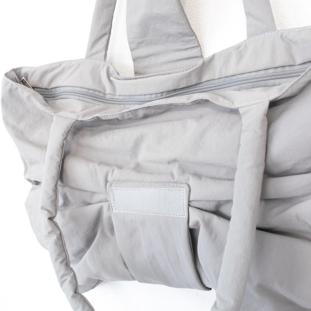 ナイロン 中綿 リボントート GRAY