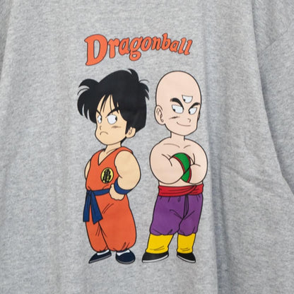 ドラゴンボール Tシャツ ヤムチャ＆天津飯 TE1221 GRAY