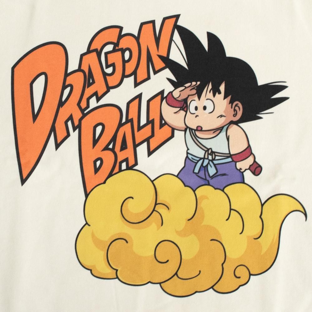 ドラゴンボール スウェットトップ 筋斗雲 TE1397 BEIGE