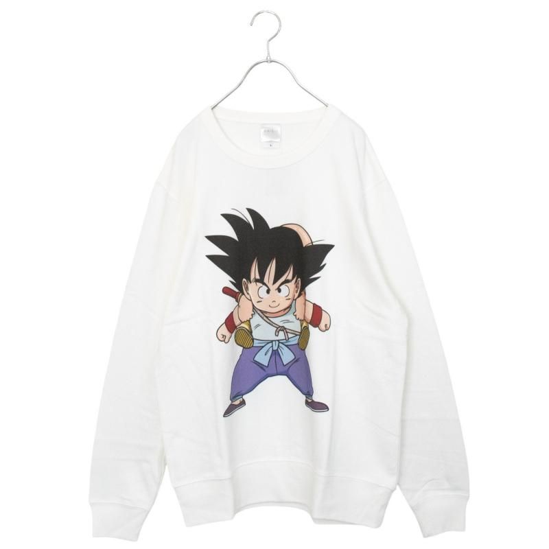 Dragon Ball Sweatshirt "Piggyback" TE1396 WHITE