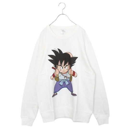 Dragon Ball Sweatshirt "Piggyback" TE1396 WHITE