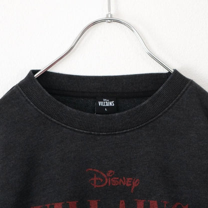 Disney ディズニー ヴィランズ スウェットシャツ ジャファー BLACK
